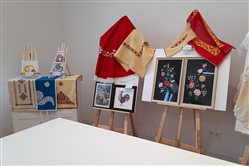Výstava ručných prác - dekoratívna grafika